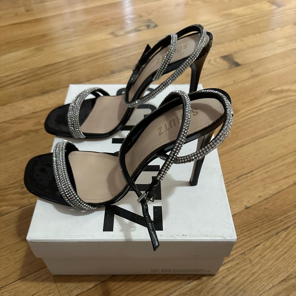 Schutz Altima Glam heeled sandal